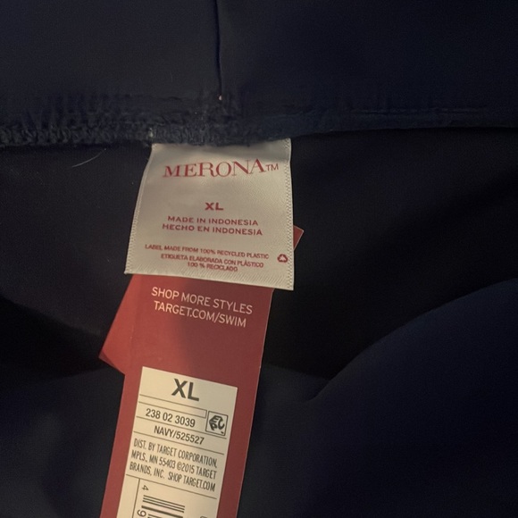 Fold-over boy shorts NWT, XL - Picture 2 of 4